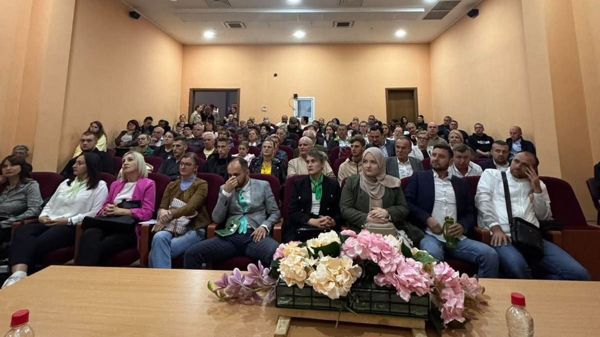 Okupljanje građana i BH Zelenih